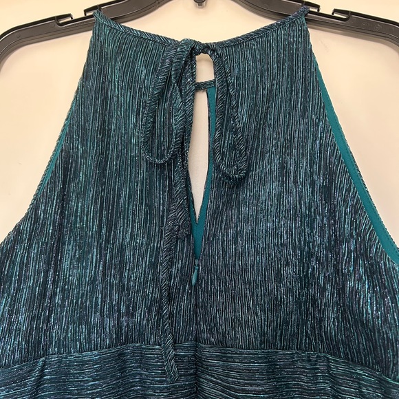 Elegant Mermaid Blue Evening Prom Dress Shimmer - Picture 2 of 11